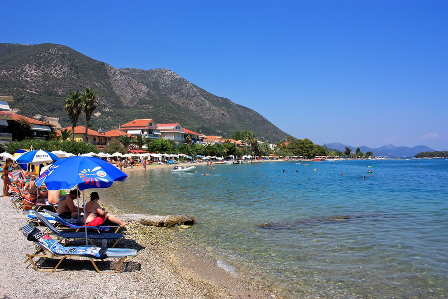  Nidri plaža Lefkada 
